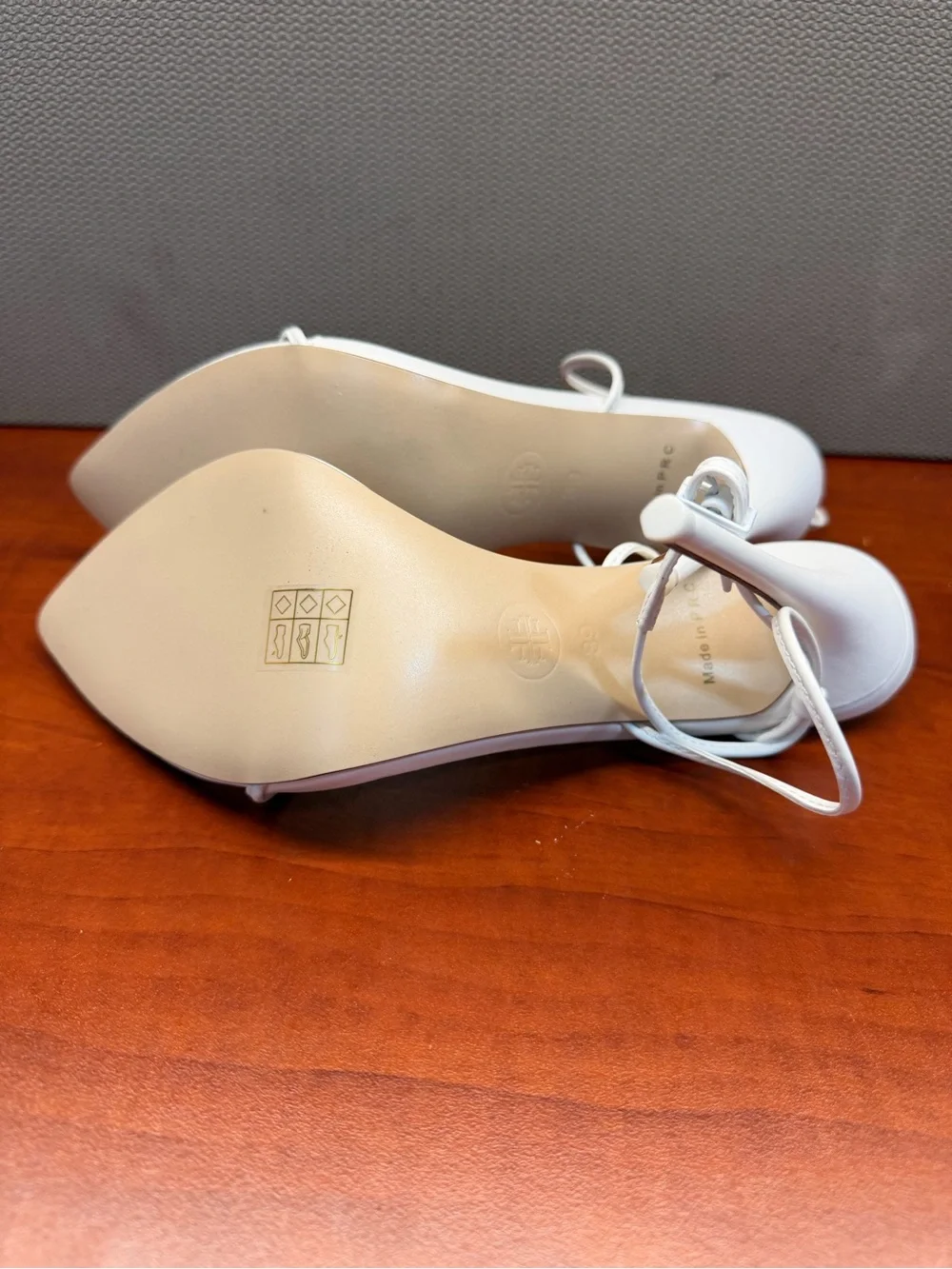Elegant Coral-Peach High Heel Sandal with Ankle Strap